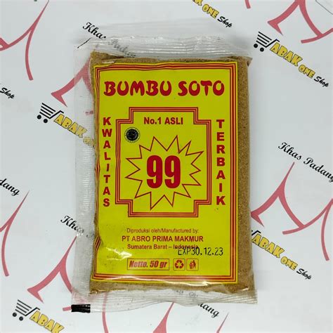 Jual Bumbu Soto Abro Prima Makmur Shopee Indonesia