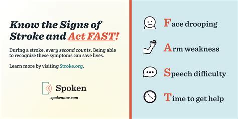 Supporting Stroke Survivors Spokens Commitment During Stroke Awareness Month · Spoken · Tap To