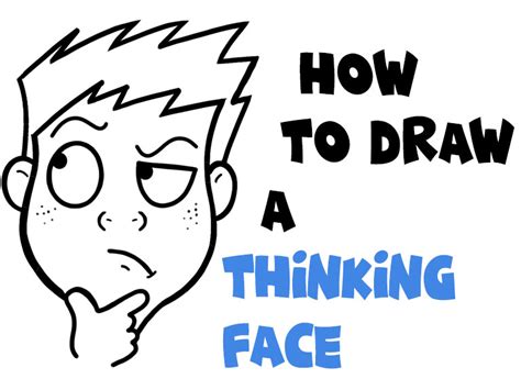 Anime Thinking Face Drawing Nose and eyes variation steps tutorial promo