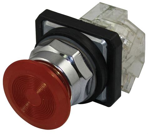 DAYTON Non Illuminated Push Button 30mm Momentary Push 40 Mm