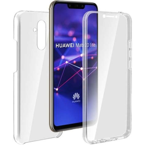 Coque Huawei Mate 20 Lite Protection 360 Silicone Polycarbonate