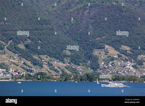 Lago Maggiore Boat Locarno Hi Res Stock Photography And Images Alamy