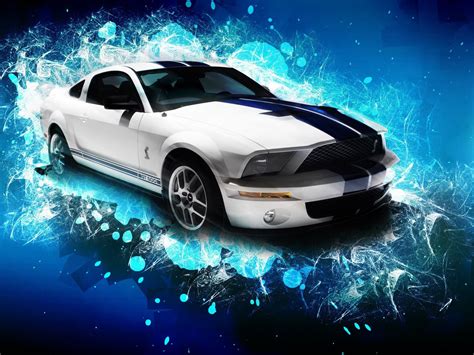 Green Ford Mustang Wallpaper Hd