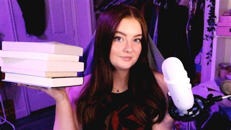 ASMR Book Haul Close Whispers Tapping Page Turning YouTube