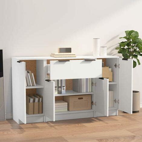 Sideboards 3 Stk Kommode Küchenschrank Beistellschrank Anrichte für