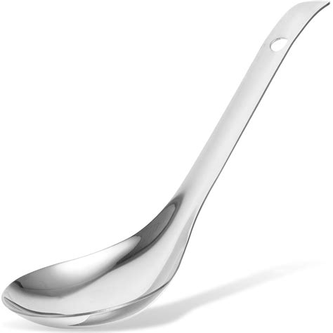 Stainless Steel Rice Spoon Long Handle Rice Spoon Simple Style Rice