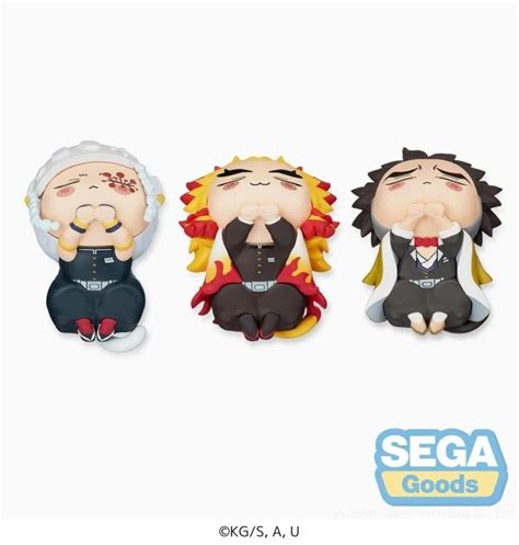 Po Kny Kimetsu No Yaiba Demon Slayer Sega Cat Figurines Giyuu Sanemi