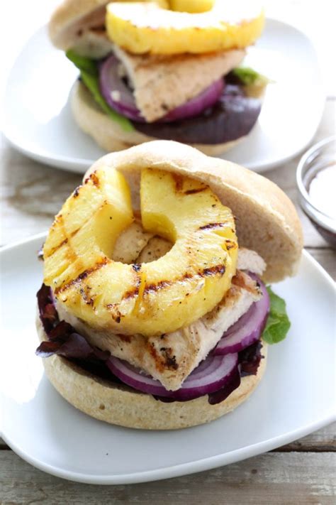 Grilled Hawaiian Chicken Sandwich 20 Minutes Chef Savvy