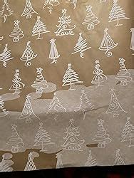 Amazon Ruspepa Christmas Wrapping Paper Brown Kraft Paper With