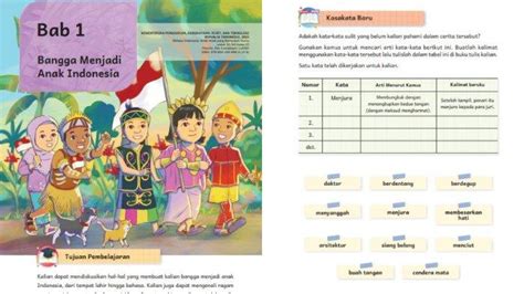 Kunci Jawaban Bahasa Indonesia Kelas 6 Halaman 9 Kurikulum Merdeka Bab