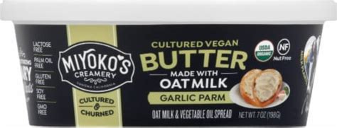 Miyoko S Creamery Organic Garlic Parm Oatmilk And Vegetable Oil