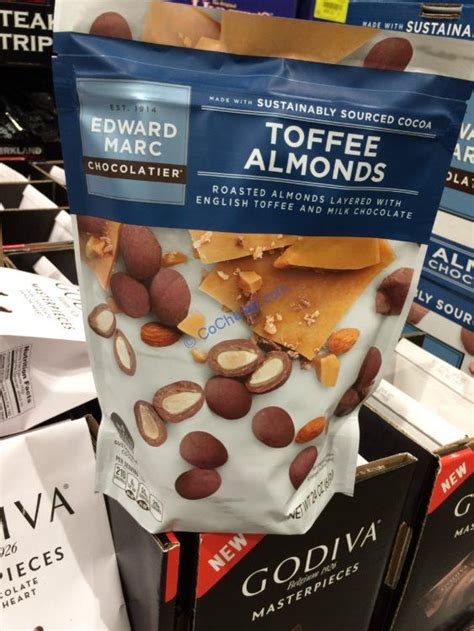 Edward Marc Toffee Almonds 24 Ounce Bag Costcochaser