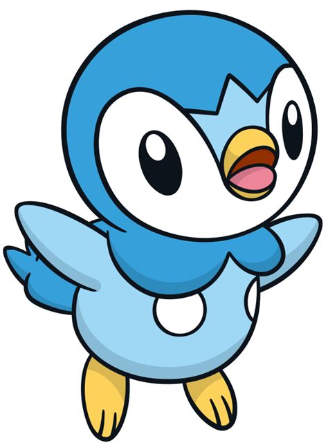 Piplup official artwork gallery Pokémon Database