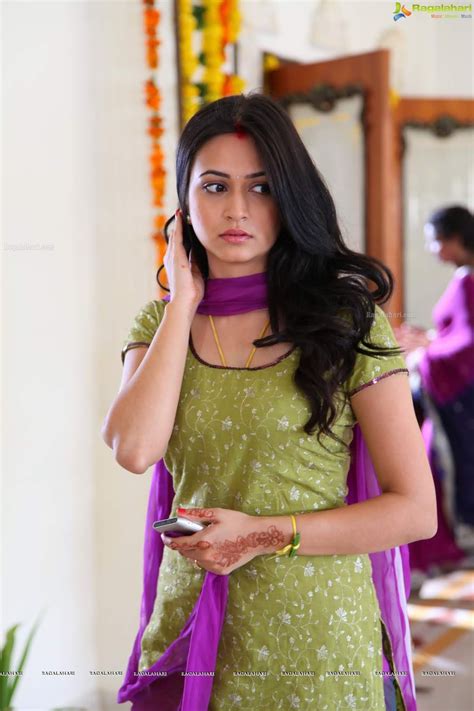 Tamil Actr Team Kriti Kharbanda Cute Green Churidar Photos Mr Nookeyya