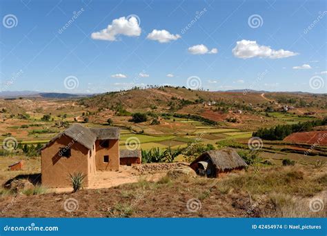 Village in Madagascar stock photo. Image of africa, shutter - 42454974