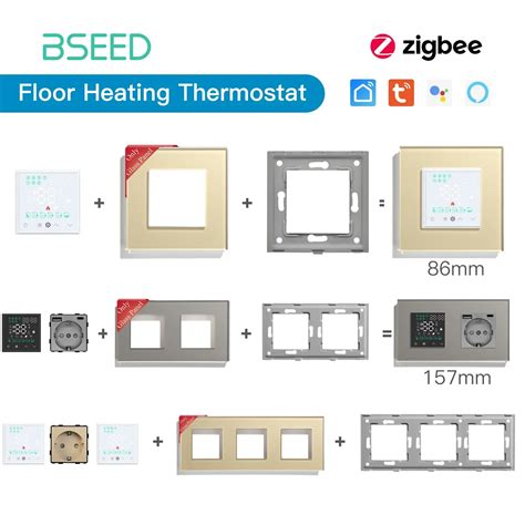 Термостат для теплого пола BSEED ZigBee, термостат для теплого пола ...