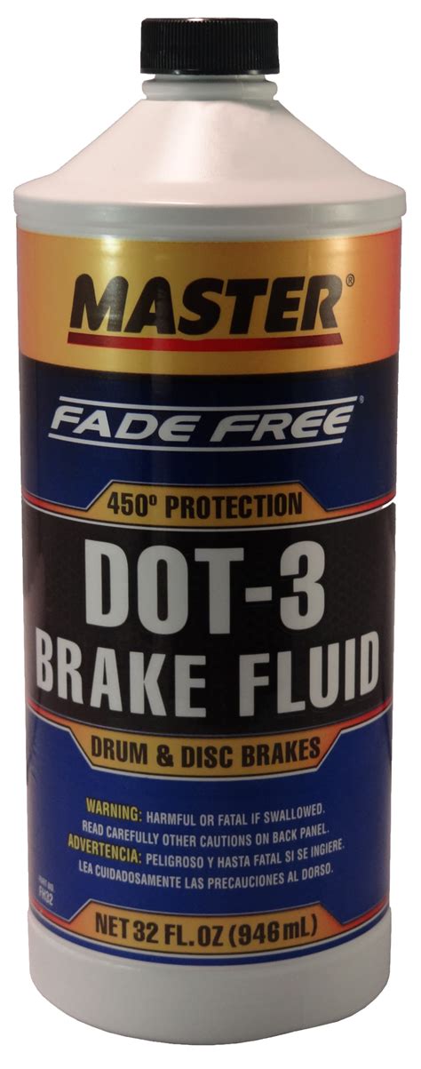 Master® DOT-3 Brake Fluid 32 oz.