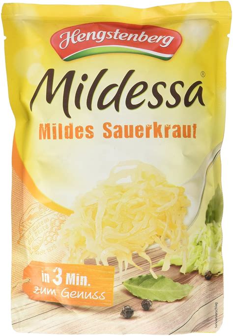 Hengstenberg Mildessa Mildes Sauerkraut 6er Pack 6 X 400 G Amazon