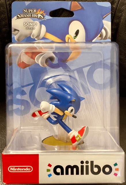 Buy Amiibo No 26 Sonic The Hedgehog Super Smash Bros Collection For Wiiu Retroplace