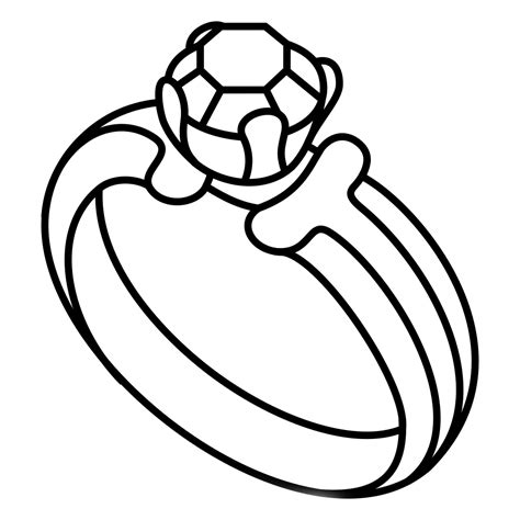 Ring Coloring Pages To Download And Print For Free