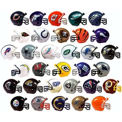 Nfl Football Teams Helmets