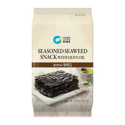 Amazon Chung Jung One Seasoned Seaweed Snacks Kim Nori Roasted