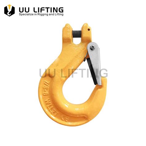 G80 Clevis Sling Hook With Latch UU LIFTING