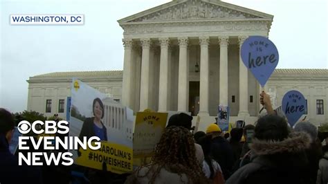 Supreme Court Considers Future Of Dreamers In Daca Case Youtube