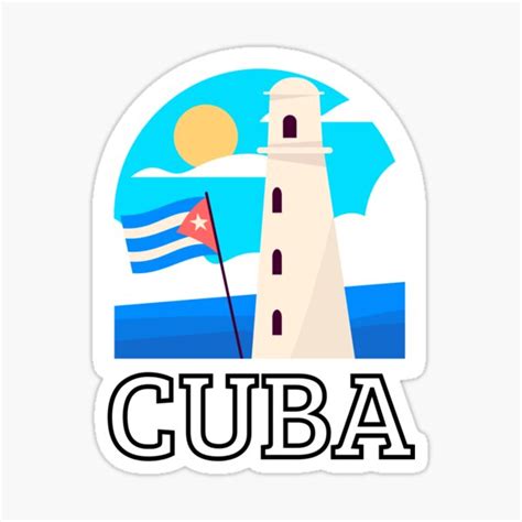 Cuba Logo Sticker For Sale By HaraldHodenhans Redbubble