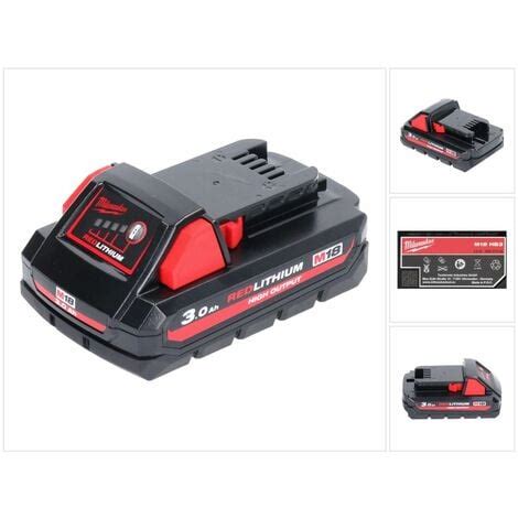 Milwaukee M Hb High Output Batterie Li Ion V Ah Mah