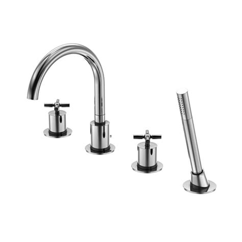 Steinberg Serie Robinetterie Bain Douche Sur Pied Trous Chrome