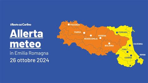 Temporali In Arrivo Estesa Lallerta Arancione In Emilia Romagna Le