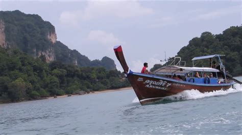 Ruea Hang Yao Long Tail Boat Ride From Railay Beach To Ao Nam Mao