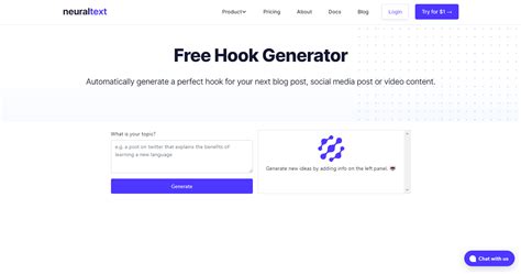 Hook Generator Reviews, Pricing, Features & More (2023)