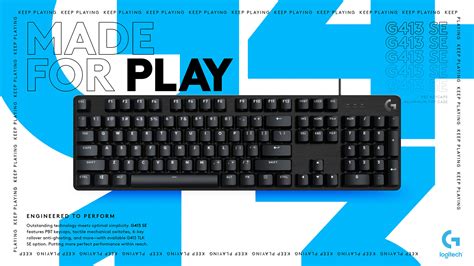 Logitech G Introduces G413 SE Mechanical Gaming Keyboard In Full Size