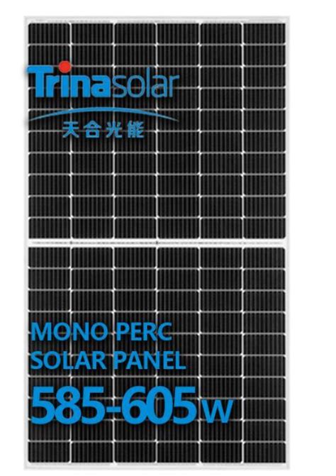 Trina Solar Vertex 585W 590W 595W 600W 605W Mono Perc Half Cells