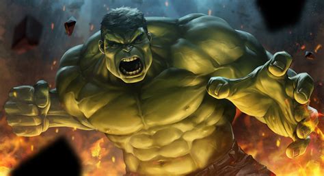 Hulk Smash Art HD Superheroes 4k Wallpapers Images Backgrounds