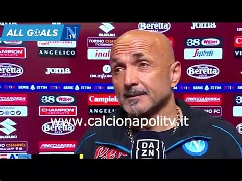 Torino Napoli Intervista Pre Partita Luciano Spalletti