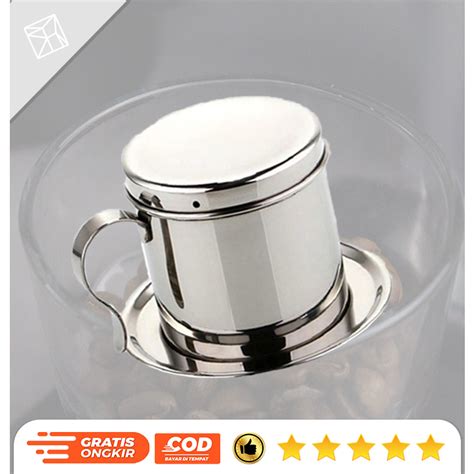 Jual Vietnamdrip Sekrup Onetwocups Stainless Tebal Dripper Kopi