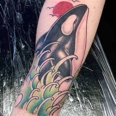 60 Orca Tattoo Designs For Men Killer Whale Ink Ideas