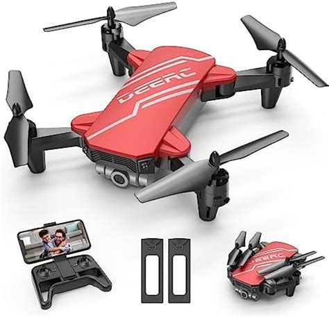 DEERC Mini Drohne mit Kamera für Kinder RC FPV Quadrocopter mit Wifi