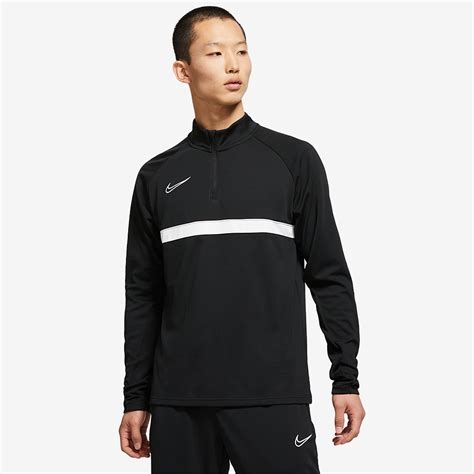 Top Nike Dry Academy Drill Nero Bianco Abbigliamento Uomo Pro