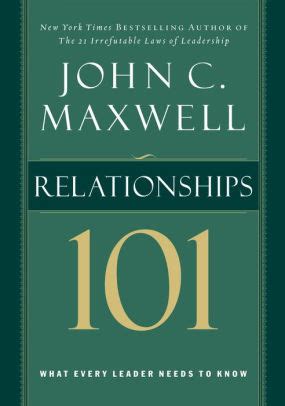 Relationships By John C Maxwell Hardcover Barnes Noble