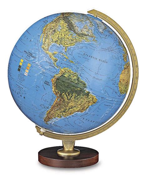 Replogle Livingston Illuminated Desktop World Globe Inch Diameter