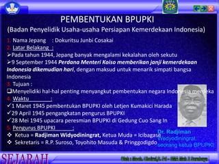 Bab Terbentuknya Bpupki Ppki Ppt