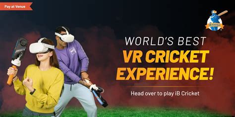 World's Best VR Cricket Experience - iB Cricket - cricket Event Tickets - BookMyShow