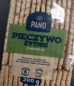 Pieczywo Ytnie Chrupkie Pano Masa Netto G Nowo Ci Dziennik Toru Ski