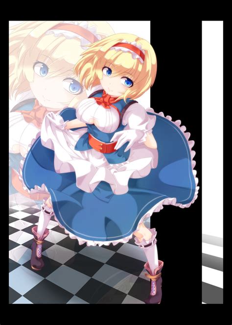 Safebooru Adapted Costume Alice Margatroid Blonde Hair Blue Eyes