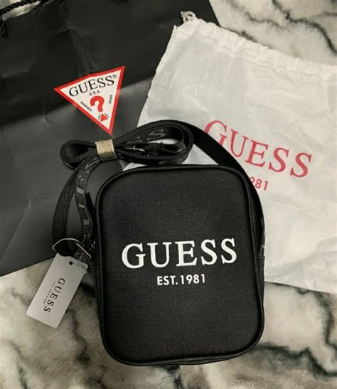 Original Guess Sling Bag Mens Fashion Bags Sling Bags On Carousell