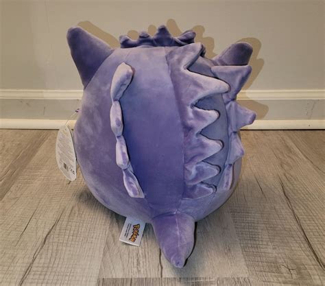 Mavin Pokemon Gengar Squishmallow Plush New Inch Kellytoy Nwt